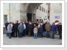 Gruppenfoto auf der Steinernen Brcke